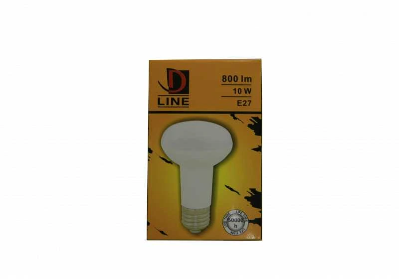 LED lemputė D Line R63 10W E27 Šiltai balta