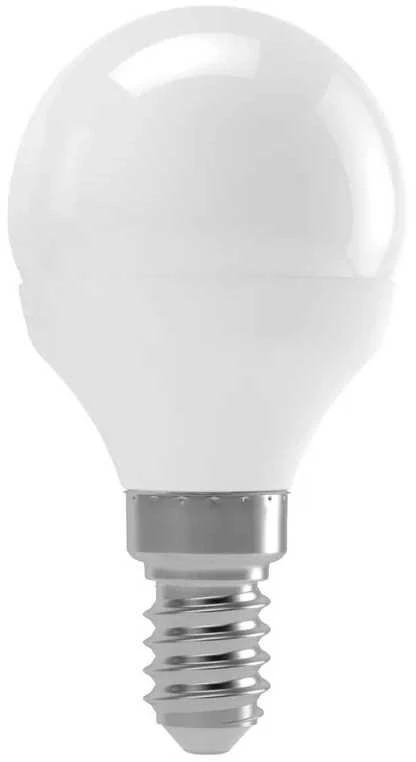 LED lemputė EMOS 4W E14 mini GL Šiltai balta