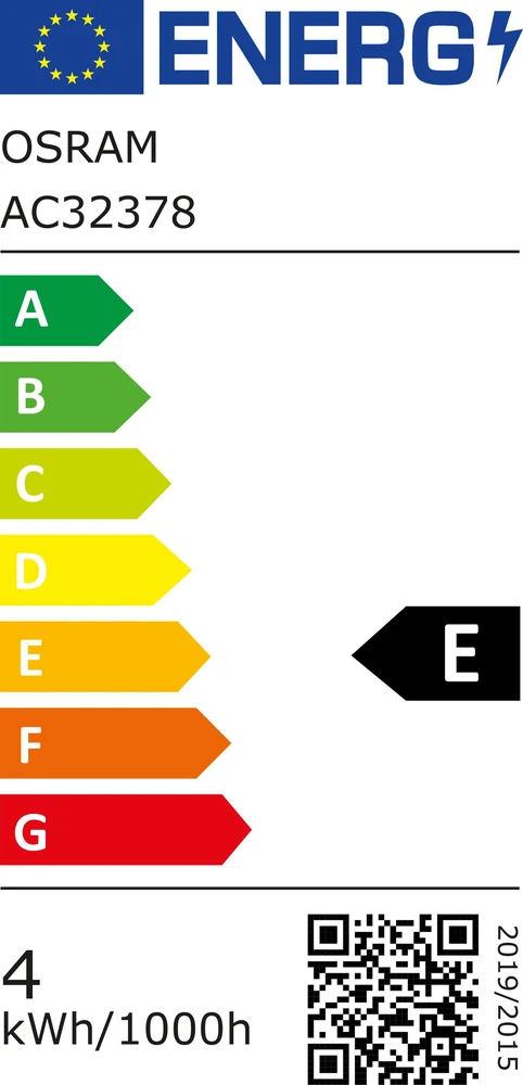 LED lemputė OSRAM Filament, E27, B40, žvakės formos, 4,8W, 2700K, 470 lm, dim, skaidri