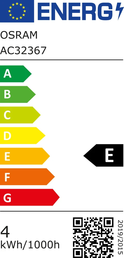 Osram 4W LED lemputė LED Retrofit CLASSIC P 40, E27, 4000K