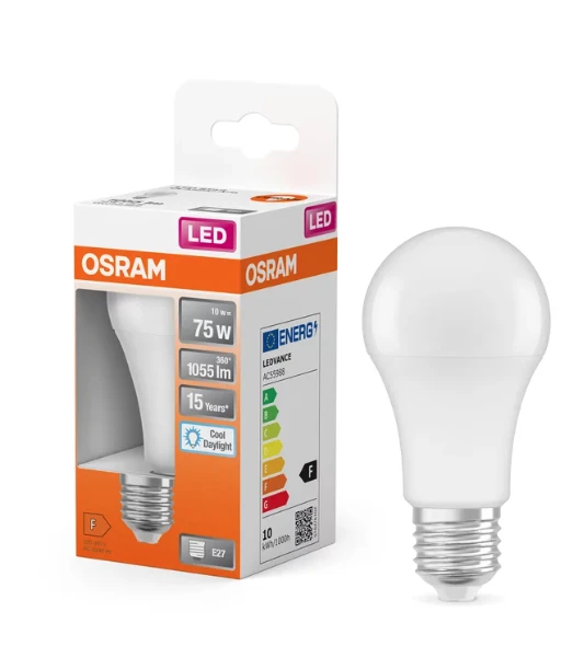 Osram Parathom Classic LED | E27 | 8,5 W | Šiltas Baltas