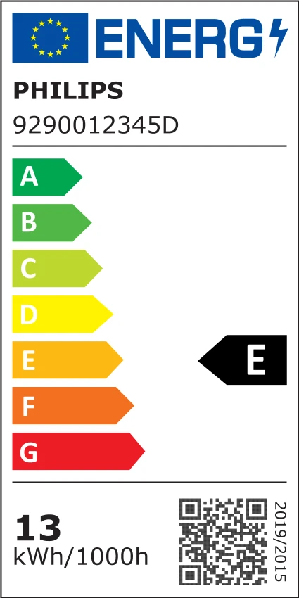 LED lemputė PHILIPS, A60, 8W (=60W), E27, 2700K, 806 lm, NON-DIM, šiltai baltos spalvos, 3vnt.