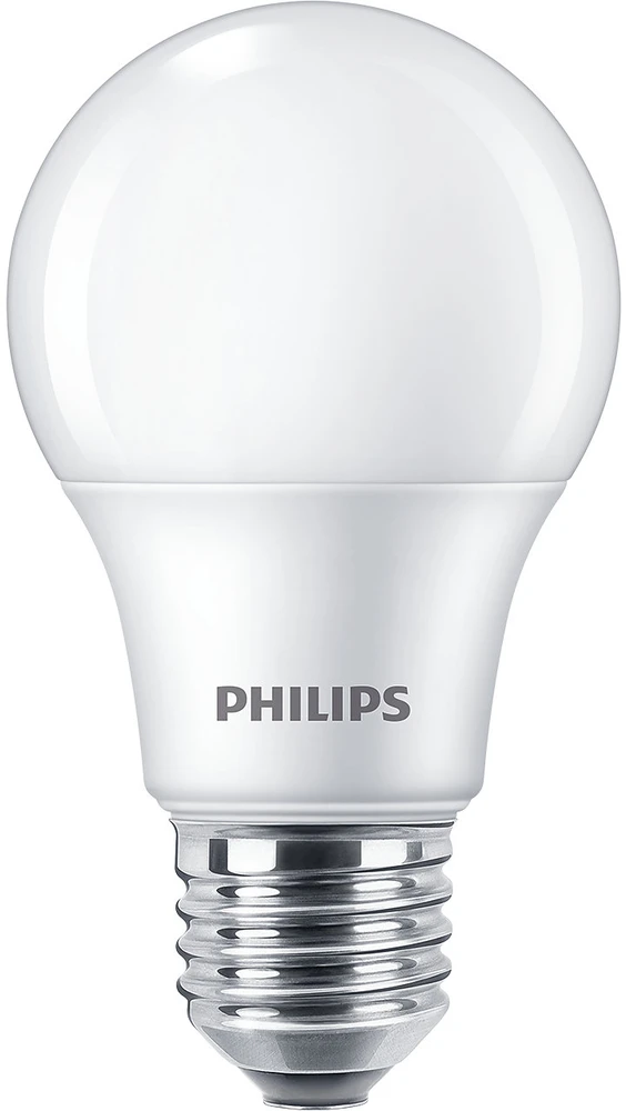 LED lemputė PHILIPS, A60, 8W (=60W), E27, 2700K, 806 lm, NON-DIM, šiltai baltos spalvos, 3vnt.