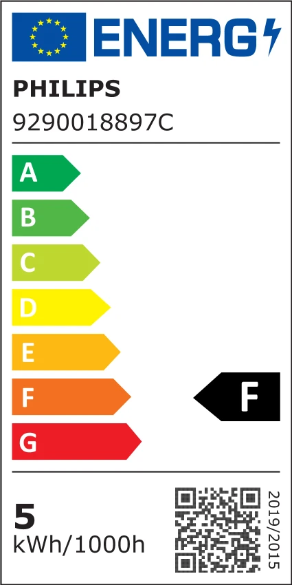Lemputė Philips LED, B35, 2700 °K, E14, 6.5 W, 806 lm