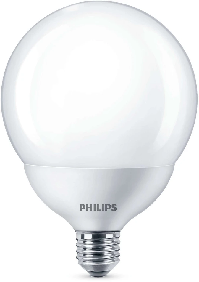 LED lemputė PHILIPS Classic, G120, E27, 10,5W (=100W), 2700K, 1521 lm, šiltai baltos sp.