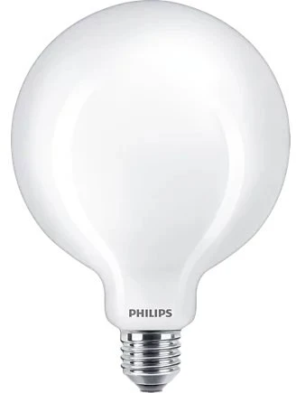 LED lemputė PHILIPS Classic, G120, E27, 10,5W (=100W), 2700K, 1521 lm, šiltai baltos sp.