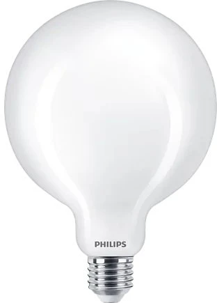 LED lemputė PHILIPS Classic, G120, E27, 10,5W (=100W), 2700K, 1521 lm, šiltai baltos sp.