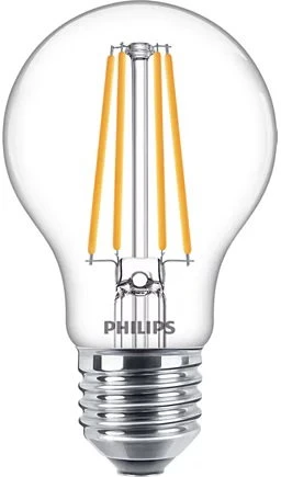 LED lemputė PHILIPS, P45, E27, 6,5 W, 806 lm, 2700 K