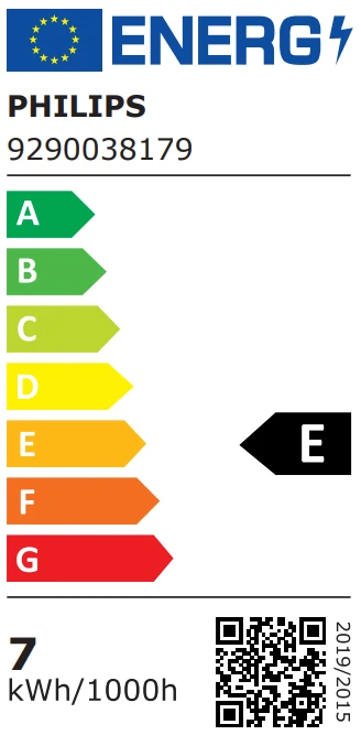 LED lemputė PHILIPS, E27, A60, 7W (=60W), 6500 K, 806 lm, NON-DIM