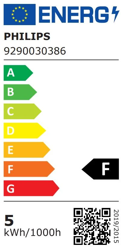 LED lemputė PHILIPS, GU10, 4,7W (=50W), 2700K, 400 lm, 36°, NON-DIM, šaltai baltos spalvos