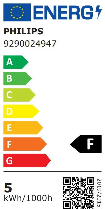 LED lemputė PHILIPS, MR16, GU5.3, 4,4W (=35W), 2700K, 345 lm, šiltai baltos sp.