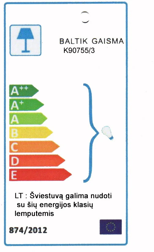 Avide LED lemputės 5W E14 4000K 3vnt