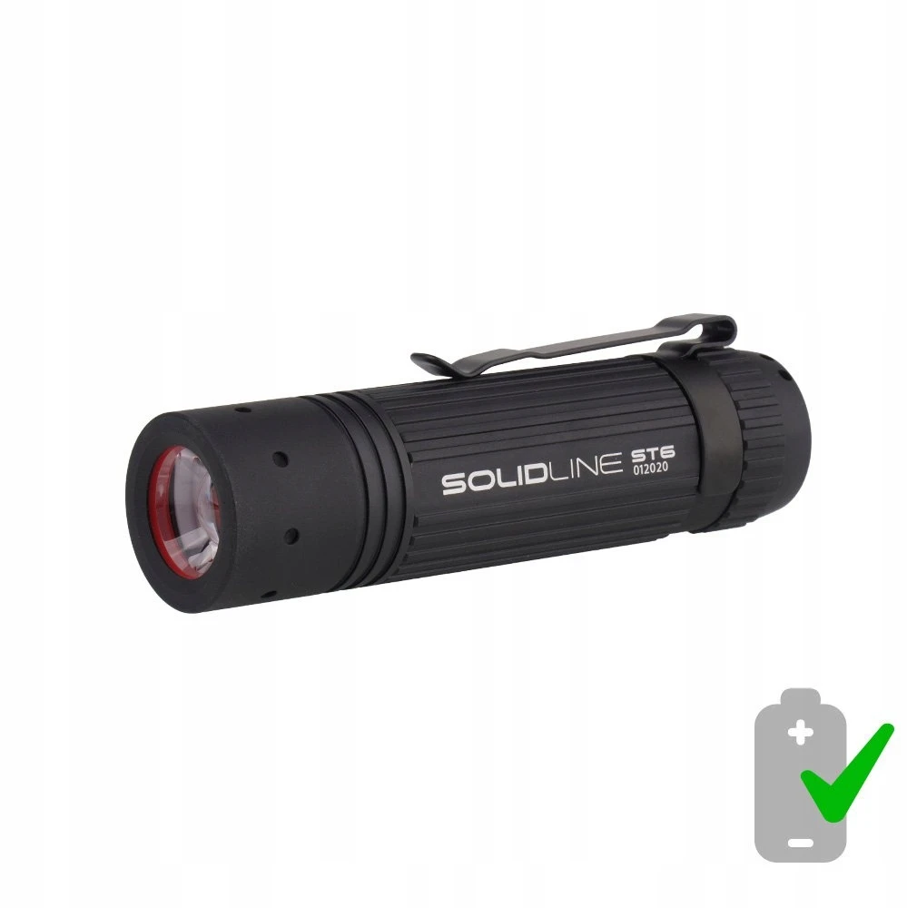 LED Lenser Ledlenser Solidline St6 juodas, 320 lm Led žibintuvėlis