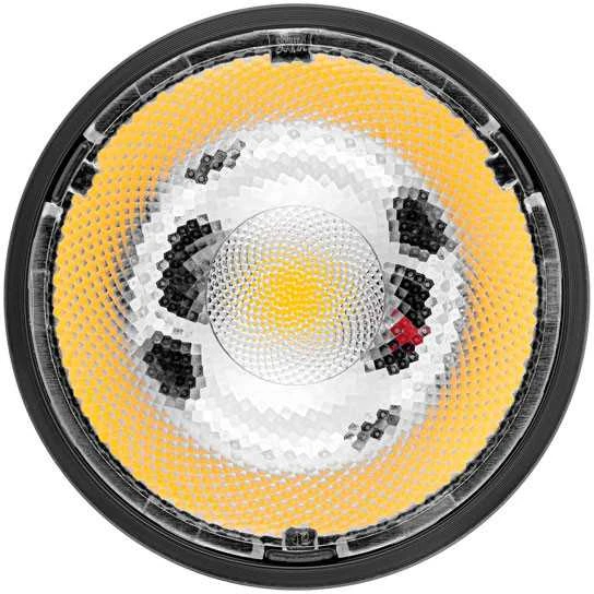8,5-12W LED modulis/įleidžiamas šviestuvas SLA DC SNC3, juodas, 3000K, 36°, 50mm