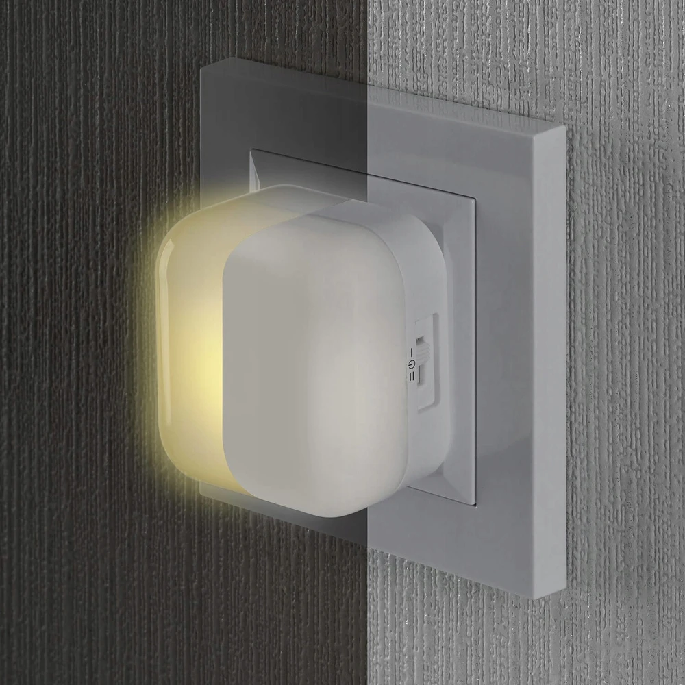 LED naktinė lempa 2 viename su 0,1 W prieblandos jutikliu REER