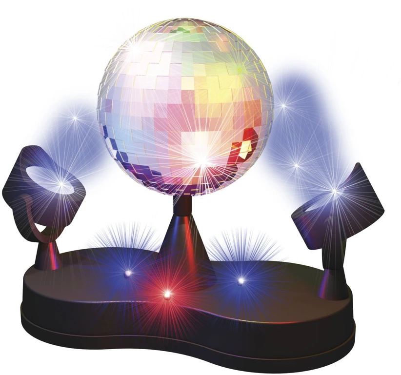 Nielsen_Light LED naktinis šviestuvas HENSKE MINI DISCO LAMP, RGB, USB, 3xAA elementai (neįeina)
