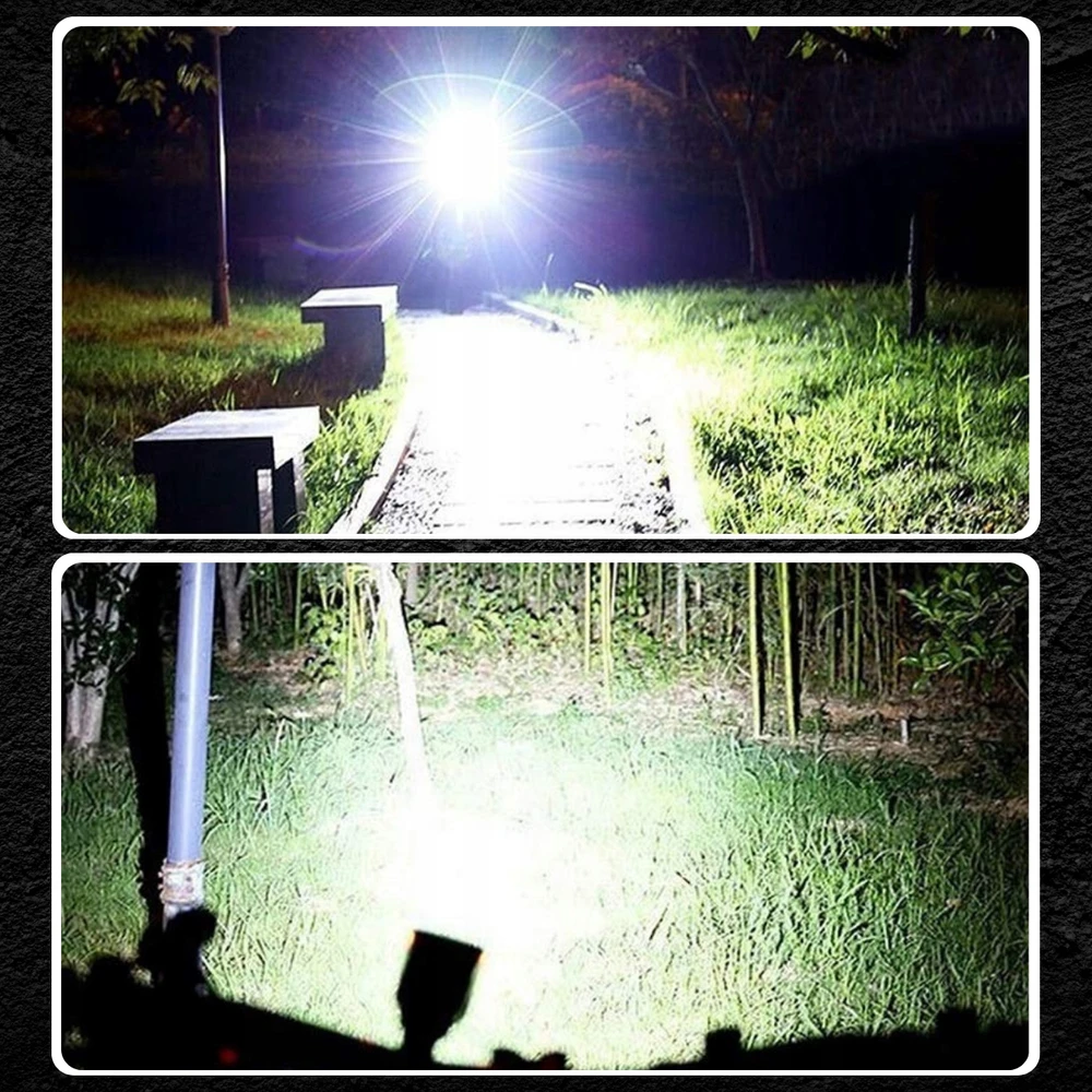 LED PRIEKINIS DVIRAČIO LEMPAS LOUD BELL 2400mAh Akumuliatorius