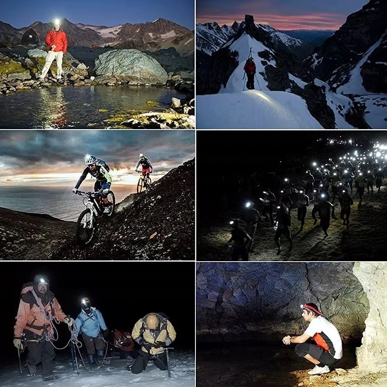 LED PRIEKINIS LEMPAS GALINGAS BATERIJA VEIKIMAS PRIEKINIS LEMPAS GALVOS DIRŽELIO REGULIAVIMAS