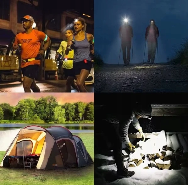 LED PRIEKINIS LEMPAS GALINGAS BATERIJA VEIKIMAS PRIEKINIS LEMPAS GALVOS DIRŽELIO REGULIAVIMAS