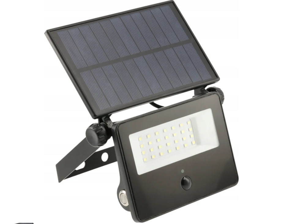 Hogert Pakraunamas lauko LED šviestuvas Lumos II, IP65, juodas, LD-LUMOSII-3000-64, GTV