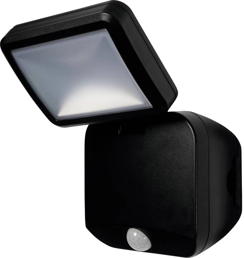 Sieninis šviestuvas Osram 4W LED sieninis lauko šviestuvas, baltas, 4000K, su baterija ir judesio davikliu, IP54