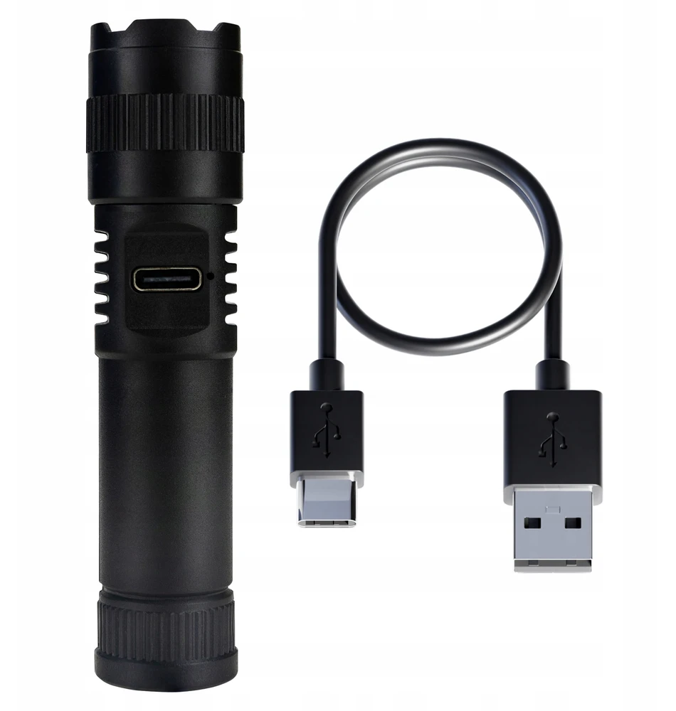 LED RANKINĖ LIETUVA MINI PAKRAUJAMAS USB-C PAKRAUJAMAS ZOOM 2W GALINGAS