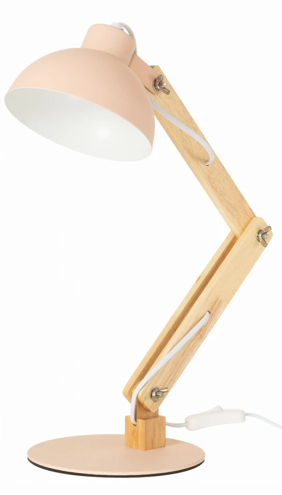 Led Stalinė lempa dziecięca JUNIOR pudrowy róż