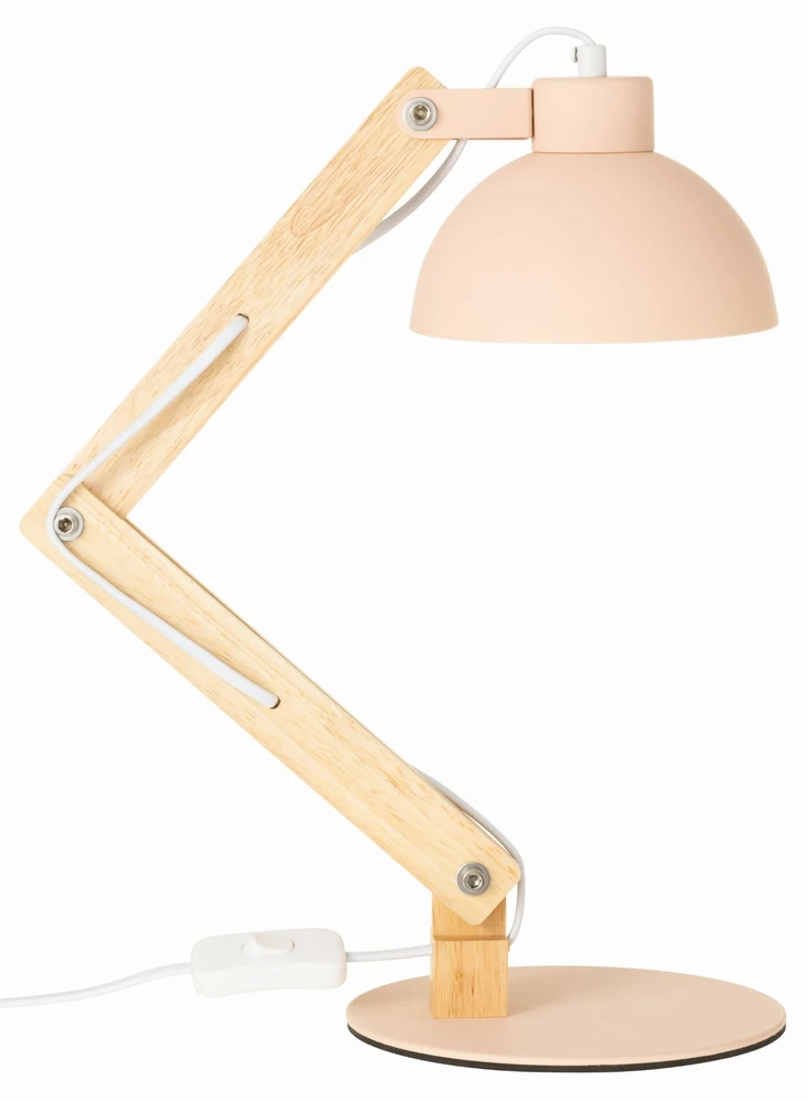 Led Stalinė lempa dziecięca JUNIOR pudrowy róż