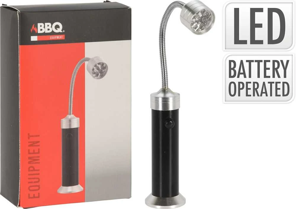 BBQ LED Grilio Lempa Magnetinė 24 cm - Pasukama, Aukščio Reguliuojama