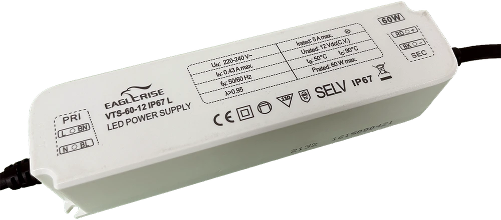 Eurolight Maitinimo šaltinis 100W 24V IP67