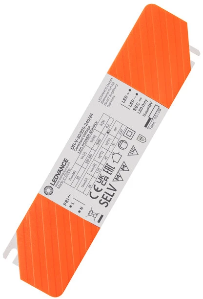 LED transformatorius LEDVANCE DR, IP20, 60 W, įėjimas AC220-240V, išėjimas DC24V