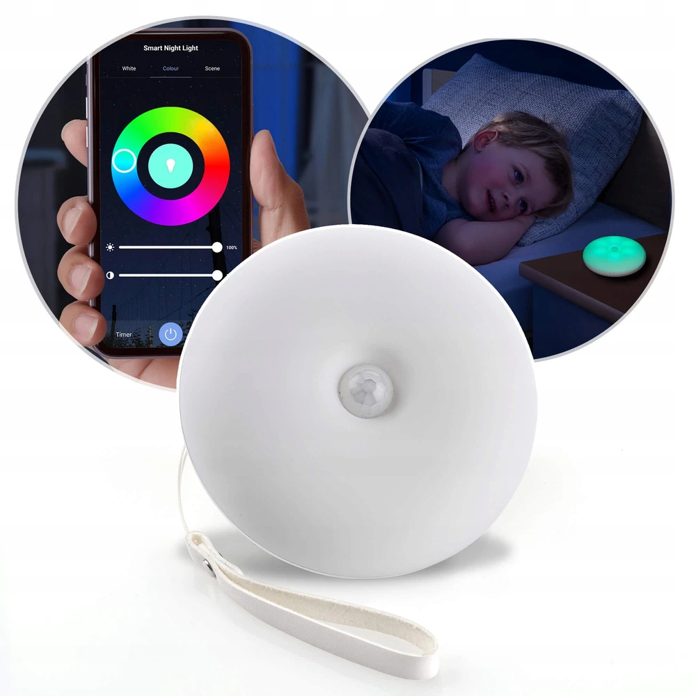 LED USB Bluetooth naktinės lempos REER programa