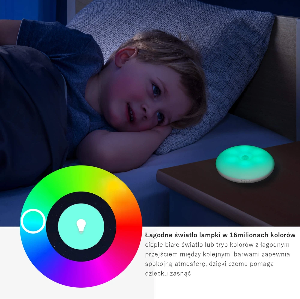 LED USB Bluetooth naktinės lempos REER programa