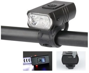 Pakraunamas dviračio žibintas Entac 8W USB 550Lm