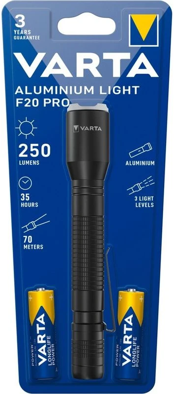 Varta 85131000 Rankinis žibintuvėlis Juoda COB LED