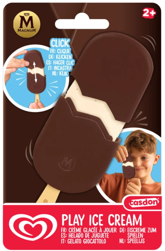 LEDAI ANT LAIDULIO ŽAISLIO MAGNUM CLASSIC ALGIDA CASDON