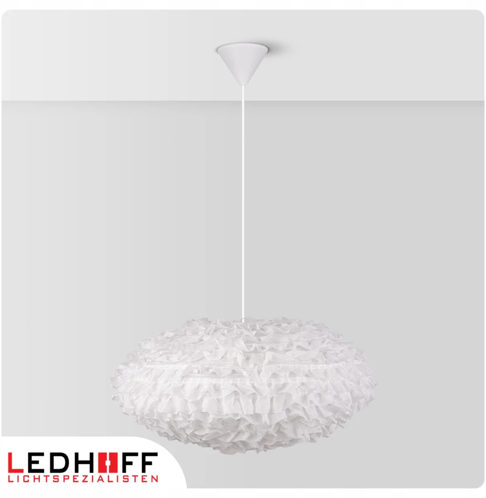 Ledhoff Lampa sufitowa wisząca LED balta E27 chmurka ŻYRANDOL do pokoju dziecka
