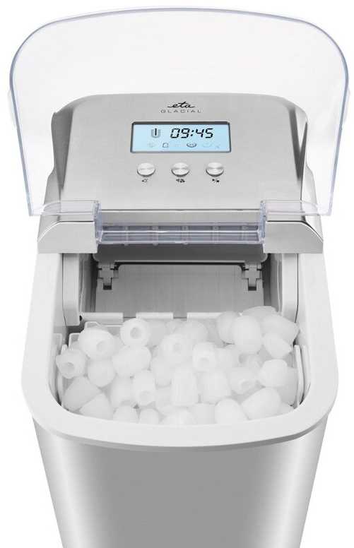 Virtuvinės svarstyklės ETA | Ice Maker | ETA878490000 | Power 120 W | Capacity 2.1 L | Stainless Steel