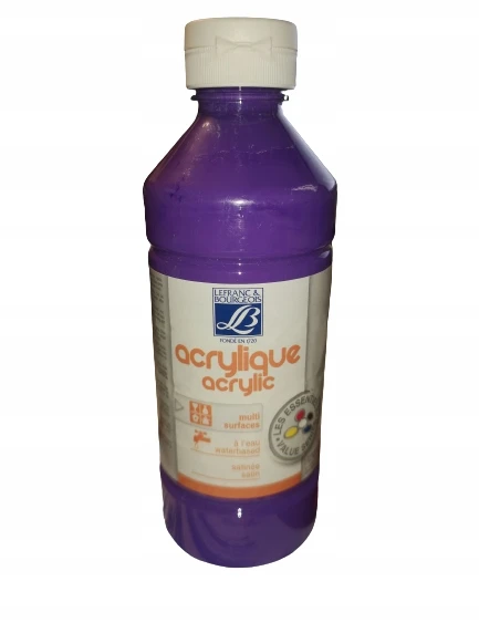 Lefranc & Bourgeois akriliniai dažai 500 ml, violetiniai, vaikams