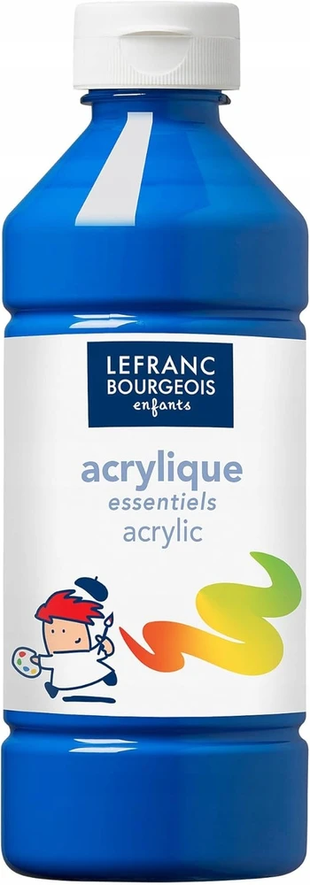 Lefranc & Bourgeois akriliniai dažai, mėlyni, 500 ml