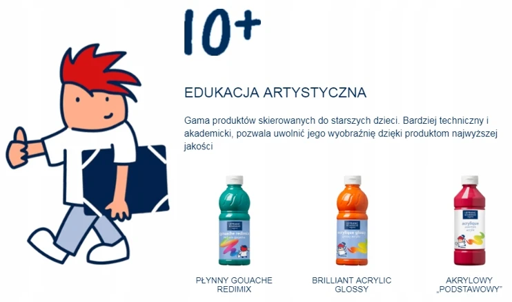 Lefranc & Bourgeois Akriliniai Dažai Vaikams 500 ml