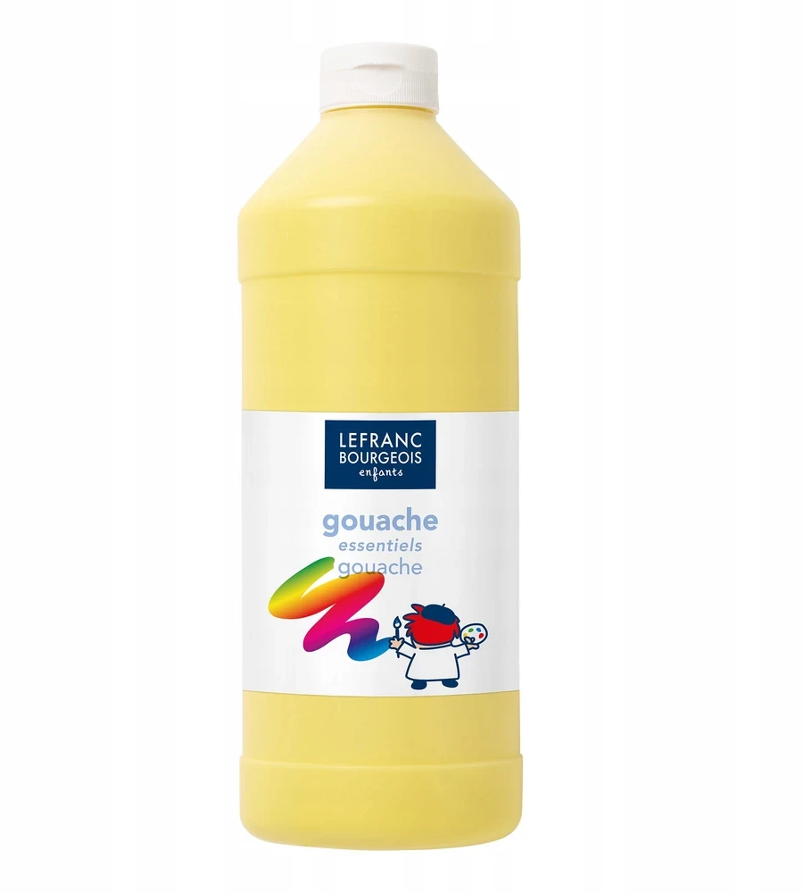 Lefranc & Bourgeois tempera dažai, 1l, geltoni