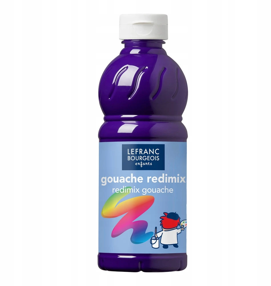 Carioca Lefranc & Bourgeois tempera dažai, violetiniai, 0,5l
