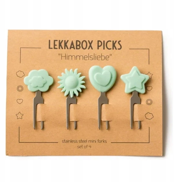 LEKKABOX PICKS plieninės bento šakės