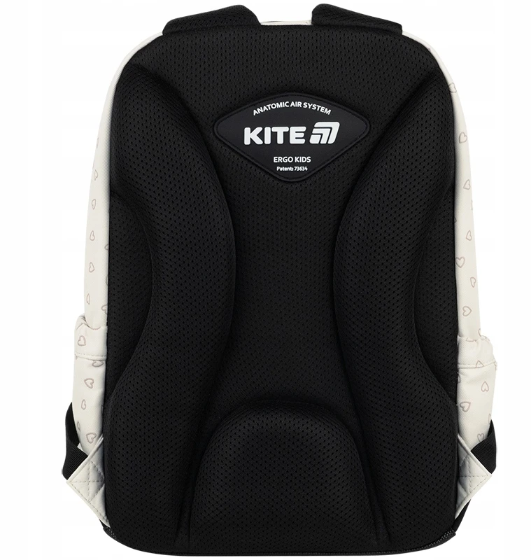 Mokyklinė kuprinė „Kite“ K26-585M-2. Baltos sp.. 29x14x40 cm