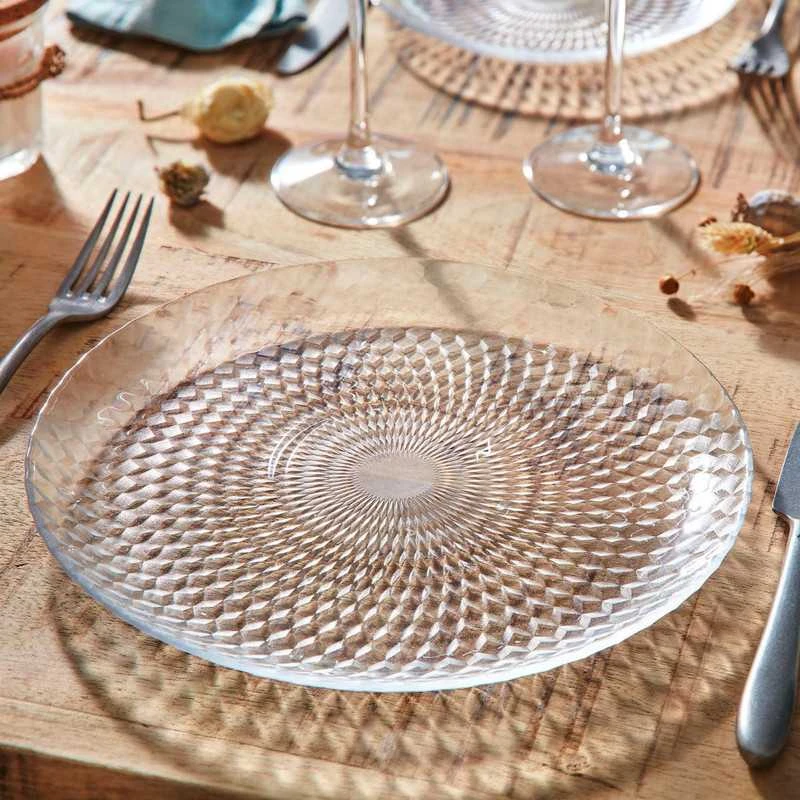 Luminarc Lėkštė 25cm PAMPILLE CLEAR