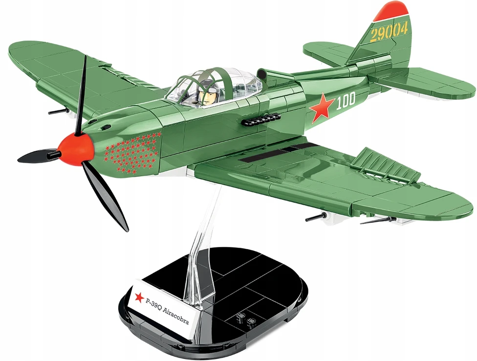 Lėktuvas modelis - COBI - BELL P-39Q AIRACOBRA - Plastikas - Nuo 8 metų - Mišrus