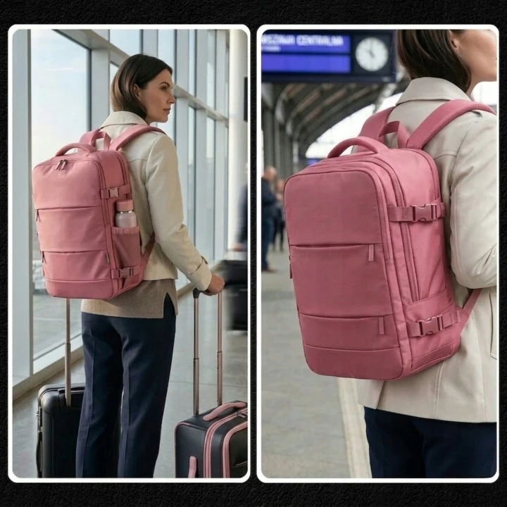 Lėktuvo kelioninė kuprinė 40x30x20 Wizzair Ryanair rankinis bagažas