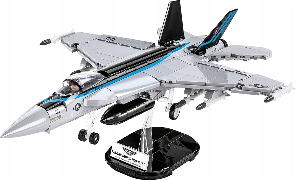 Lėktuvo konstravimo komplektas - COBI - Super Hornet junior sidabras - 570 vnt