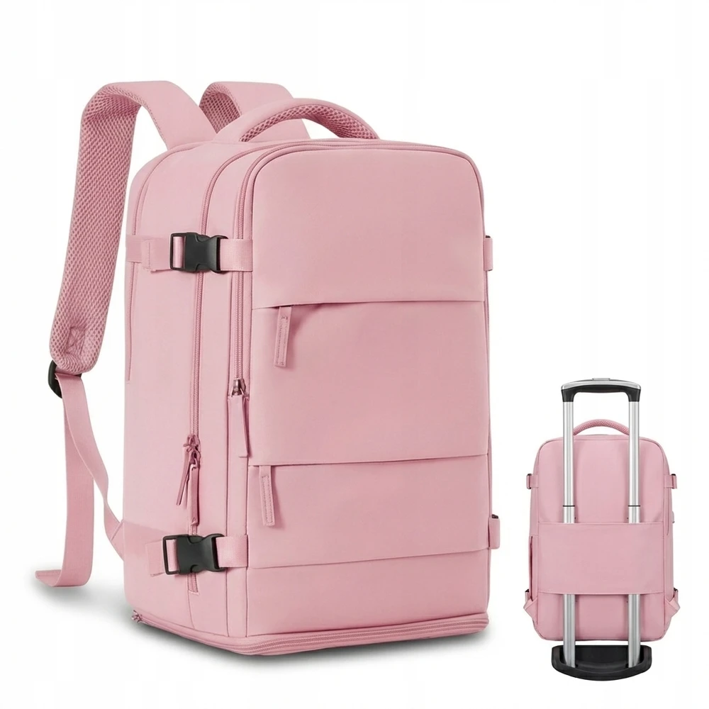 LĖKTUVO KOPINĖ 40x20x25 be rankinio bagažo Wizzair rožinė 20L